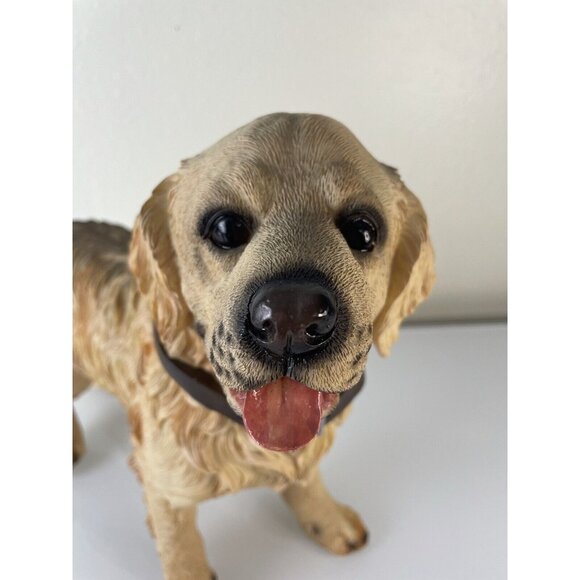 Large Dog Statue, Golden Retriever, Garden Statue, Animal Home Decor - Picture 3 of 12